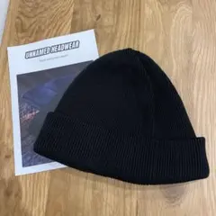 【非売品】UNNAMED HEADWEAR　1ロールニットキャップ　ブラック　黒