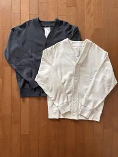 新品未使用 UNIQLO ユニクロ スウェットカーディガン S 2枚セット