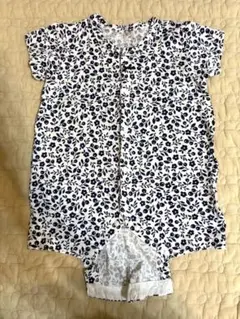 花柄ロンパース 60-70cm