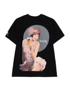 WILDSIDE Yohji Yamamoto×黒ラベル×内田すずめ　Tシャツ