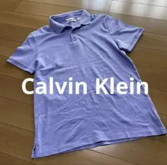 【美品】Nカルバンクライン 半袖 ポロシャツ サイズM Slim Fit