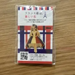 リカちゃん　フランス風キャラクターピンバッジ