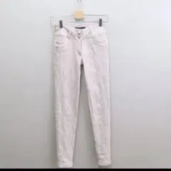 【新品】スキニーデニム ベージュ