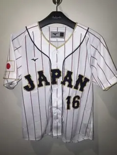 2023年WBC レプリカユニフォーム（ホーム） 16大谷翔平 Sサイズ 刺繍