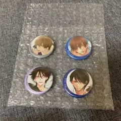 缶バッジセットアニくじ 抱かれたい男1位に脅されています。4個　BL 漫画