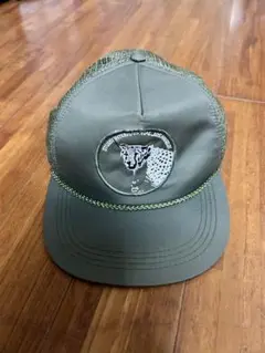 stussy cap tiger Olive Green メッシュキャップ