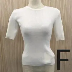 値引 セール スナイデル 5分袖リブニット F0905A25-14