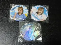 ★【BLUELEGENDS Manami】3点セット キーホルダー＆缶バッジ