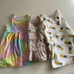 H&M ノースリーブドレス グローバルワーク　￼ギャップkids
