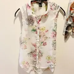 花柄 シャツ