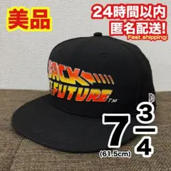激レア/美品【ニューエラ×バックトゥザフューチャー】限定コラボ キャップ 黒 newera×BACK TO THE FUTURE collaboration CAP complete 展示中