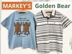 MARKEY'S/Golgen BearTシャツとポロシャツ（サイズ120）