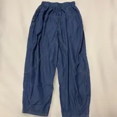 TITICACA ダークブルーデニムパンツ