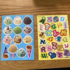 31 サーティーワン　シール　2枚