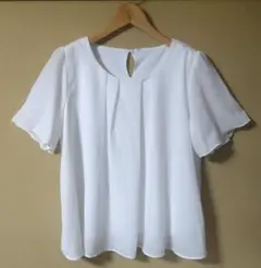 CLOSSHI 半袖　シフォンカットソー　LLサイズ しまむら