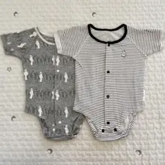 MOOMIN ロンパース70-80 2枚セット