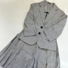 【美品】 MAX MARA チェック スーツ セットアップ 上下 スカート
