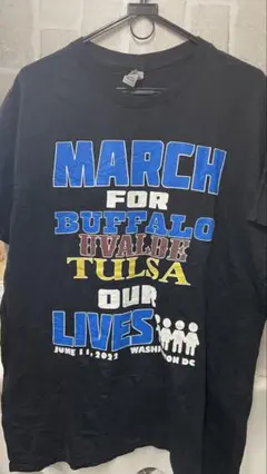 ギルダン ヘビーコットン ロゴTシャツ 黒