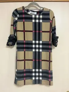 tocco チェックワンピース