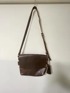 ［匿名配送］古着　ショルダーバッグ　ブラウン　ヴィンテージ