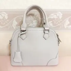 tocco closet 2WAYショルダー付きフェイクレザーミニボストンバッグ