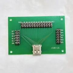 1 USB Ctype テストボード PCB ソケット付き メス