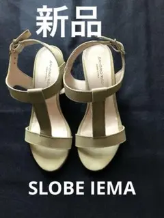［新品] SLOBE IEMA SANDRO ROSI Tストラップサンダル