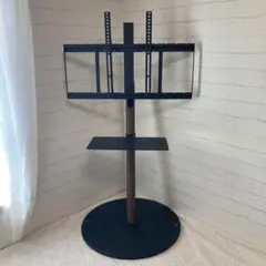 EQUALS wall a2 large テレビスタンド　棚付き　木目　黒