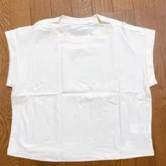 Tシャツ レディース 半袖 ショート丈　M