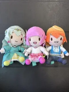 【匿名発送】劇場版プロセカ ふわぷち ぬいぐるみ ワンダショ 3種セット
