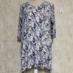 むっちゃんさん専用、タグ付き、新品…花柄チュニック