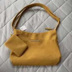 ★新品未使用★【ポーチ付き】SHOO・A・RUEシューラルー ショルダーバッグ