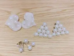 大きめピアス 3セット