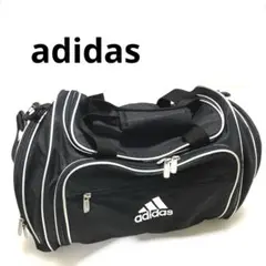 【美品】アディダス・ボストンバッグ・黒・スポーツバッグ・ダッフルバッグ