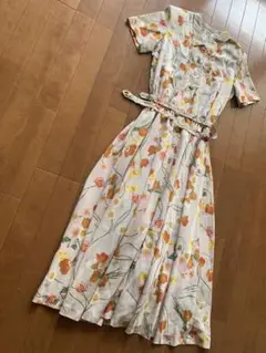 Ingeborg ポピー柄ワンピース ピンクハウスpink house