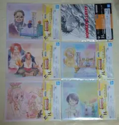 【一番くじ】ワンピース H賞 クリアファイル 6枚セット