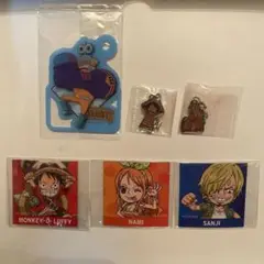 ONE PIECE ワンピース　まとめ売り　カード　マグネット　キーホルダー