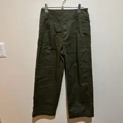UNIQLO オリーブグリーン ワークパンツ