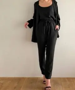 【JUNOAH】セットアップジャケット&ロングパンツパンツスーツZARA