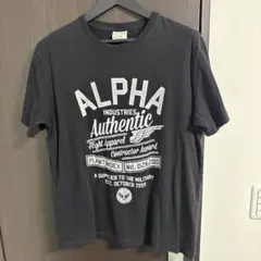 ALPHA INDUSTRIES X-LARGE 黒 Tシャツ