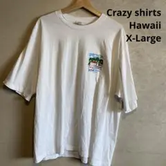 crazy shirt X-LARGE ホワイト Tシャツ