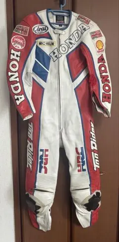 HONDA ホンダ　レーシングサロペット　HRC 作業着　ツナギ　廃盤品 HONDA ホンダ レーシングサロペット HRC 作業着 ツナギ 廃盤品