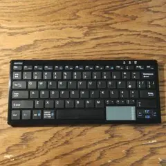 BUFFALO Bluetoothコンパクトキーボード BSKBB23BK