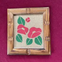 ❇️お値下げ❇️木製　夏飾りあさがお