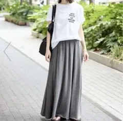 SLOBE IENA リラックスジャージーイージースカート