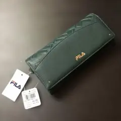 【未使用】FILA ダークグリーン 長財布