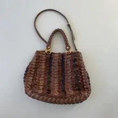 ★ビンテージ★miumiu 本革バッグ 状態良
