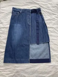sacai デニム スカート