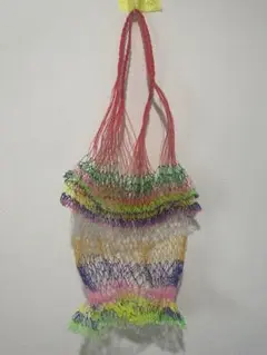 タイ　チェンマイ　あみあみバッグ