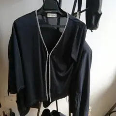 PETIT GRAIN ブラック カーディガン Mサイズ